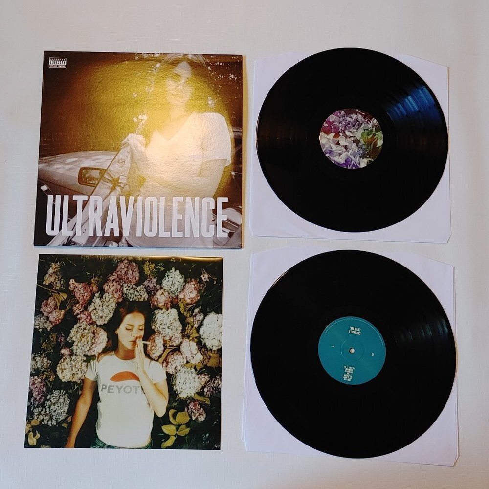 Lana Del Rey ULTRAVIOLENCE 2X LP Vinyl Record with Bonus Tracks Ultra Violence